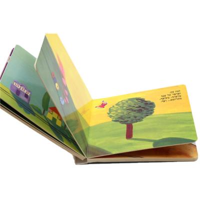 China Recyclable Material Children Hard Sheet Book Printing Services for sale