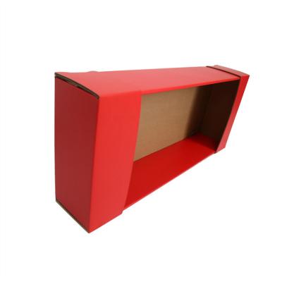 China Store cosmetics counter display packaging product table top cardboard counter display stand pdq material retail box for sale