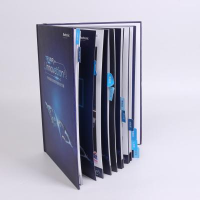 China paper & Cardboard OEM Hardcover Custom Brochure Digital Printing High Quality Paper Book for sale