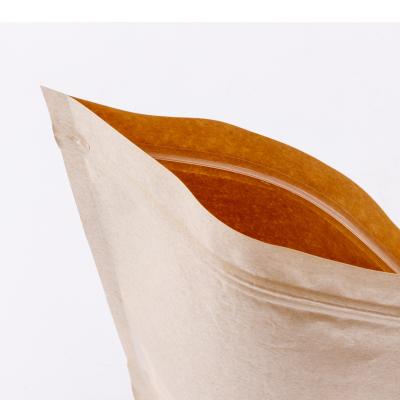 China Recycled Materials Promotion Kraft Luxury Paper Bag Stand Up Kraft Gift Paper Bag for sale