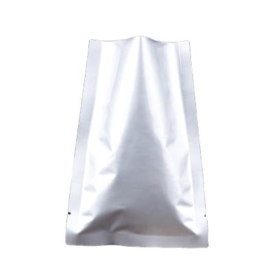 China Shiny Silver Food Aluminum Foil Bags Ziplock Bag Insulated for sale