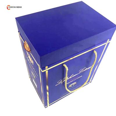 China Customized Recyclable Useful Fashion Color Wine Gift Box High Quality Packaging for sale