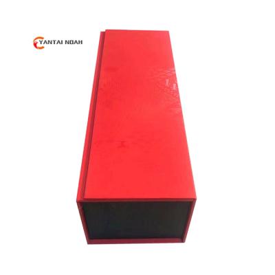 China Luxury Recyclable Luxury Wine Gift Box Gift Box Packaging Bottle Red Wine Bottle Box Packaging for sale