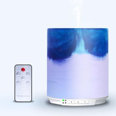 China Color Changing Products 2021 Innovative Fashion Gradient Color 250ml Ultrasonic Essential Oil Aroma Diffuser With Remote Control for sale