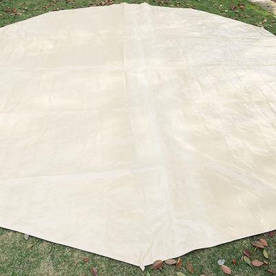 China Diagonal Tying Type Tent Footprint Ground Cloth Waterproof Picnic Around Mat Portable Tarps Camping Shelter For Bell Tent Ground Camping Rise for sale