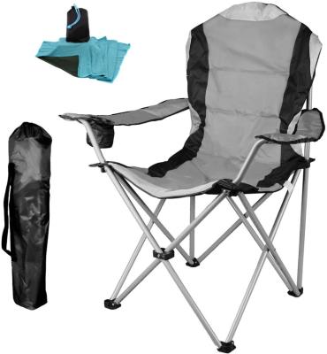 China Industrial Folding Camping Chair With Carry Bag Folding Fishing Chair With Drink Holder Festival Chair for sale