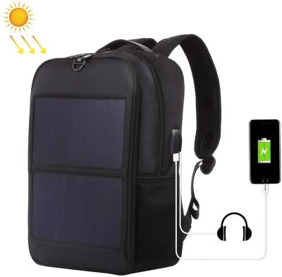 China With 14W USB Solar Panel Power Backpack Laptop Bag With Handle And USB Charging Port for sale