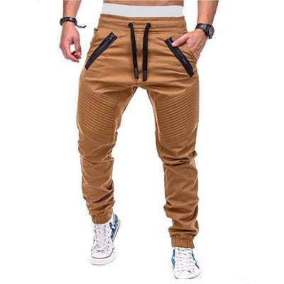 China Anti-Static Mens Multi Pockets Cargo Harem Pants Hip Hop Casual Male Track Pants Joggers Pants Fashion Harajuku Hipster for sale