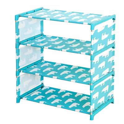 China (Size) Hot Selling Adjustable 50 Pairs Folding Stackable Plastic Shoe Rack With 10 Rows for sale