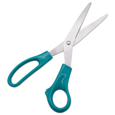 China Kids Handle Universal Cutting Plastic Household Cutting Stainless Steel Office Scissors for sale