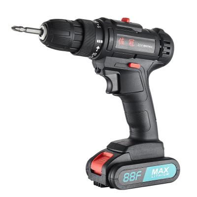 China Household Electric Drill Screwdriver Drills Lithium Battery Brushless Power Tools for sale