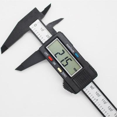 China Stainless Steel 150mm 6inch Electronic Digital Vernier Caliper Carbon Fiber Comsites for sale