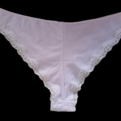 China Plus-size anti-static hot women's lace elastic cheap underwear soft thin underwear for sale