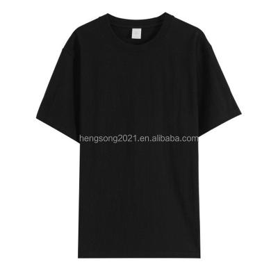 China Wholesale 1.5x European Market Men's QUICK DRY Heavy T-shirt 100% Cotton T-Shirt In Stock for sale