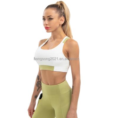 China 2021 high quality breathable fitness bra shockproof vests are available in stock or can be customized for sale