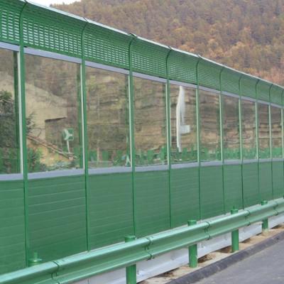 China Autobahn Flughafen Polycarbonat Acryl Schallschutzzaun Plexiglas zu verkaufen