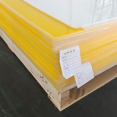 China el plexiglás de 2.8m m 3m m PMMA cubre la hoja de acrílico de la bañera blanca sanitaria en venta