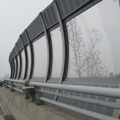 China Railway Clear Acrylic Noise Proof Highway Sound Barrier Walls Fence zu verkaufen