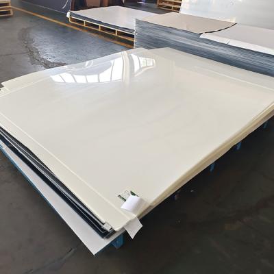 China Hochglanz-Acryl bedeckt Badewannen-Einfassungs-Platten-Duschwand 7mm zu verkaufen