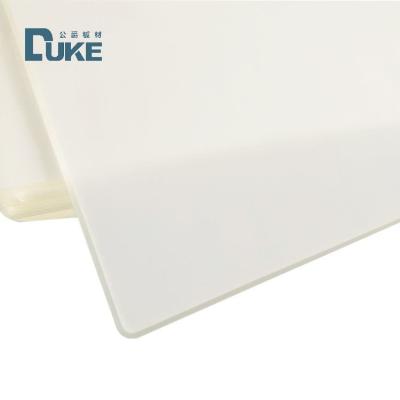 Chine Opal opaque blanc laiteux brillant feuille de diffuseur de lumière pour la boîte d'éclairage extérieure de lettre LED à vendre