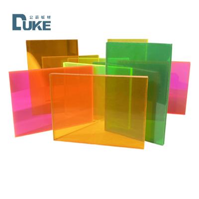 中国 15mm Thick Tinted Plexi Colorful Acrylic Sheets Plastic Sheet For Signage 販売のため