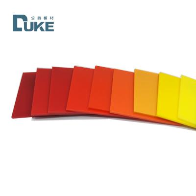 Cina Resistente UV degli strati acrilici del segno del plexiglass di DUKE Colorful 4x8 in vendita