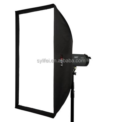 China Lychee pattern profession model LFG soft box softbox for flashlight square or rectangle softbox you can add grid wholesale made in china for sale