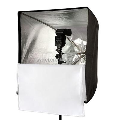 China Model KS-L profession model KS-L profession units silver pop-up off-camer umbrella soft tissue box for flashlight square softbox wholesale made in china for sale