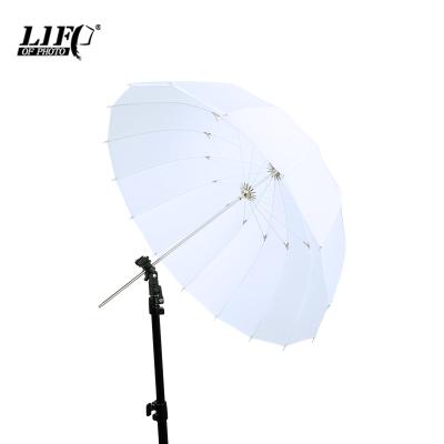 China Photo Studio 85cm 16 Rib Deep Parabolic Soft Umbrella Durable Photography Reflector Lighting Umbrella for sale