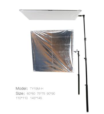 China Sun Paneles Reflector Collapsible Collapsible Panel Photographic Equipment Reflector With Holder Handle For Photo Studio Lights for sale