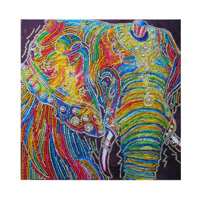 China Modern Factory Direct Special Shaped Diamond Painting Low MOQ 5d 36*36CM Diamond Painting Elephant for sale