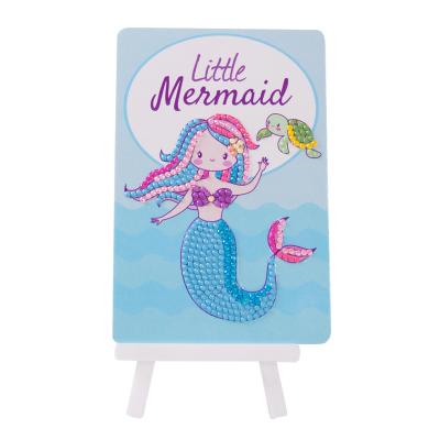 China Personalized Diy Diamond Painting With Bracket Painting Environmental Protection Handmade Material Package For Kids for sale