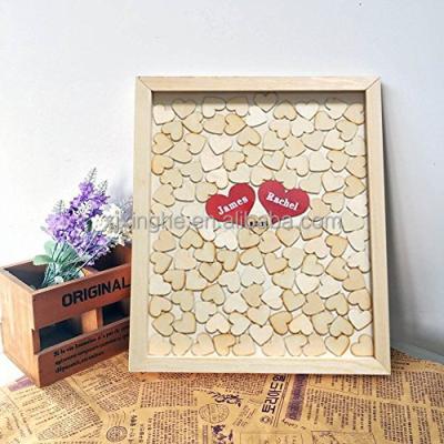 China Recyclable Wall Decoration Wedding Guest Book In Hot Air Balloon Shape for sale