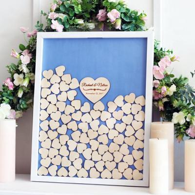 China Eco-Freindly Wedding Favor Drop Box Guest Book Ideas Gift&home decoration HA-WD0042 HAPPYARTS Eco-freindly cn; ZHE Carton Customized Size for sale