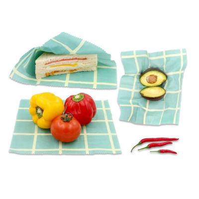 China Reusable and eco-friendly organic beeswax food storage for wrapping sandwiches for sale