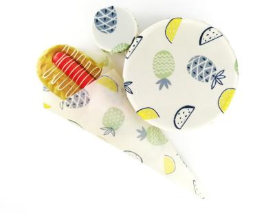 China Reusable and Eco Friendly Beeswax Wraps Rolls Food Eco Friendly Set Wrap All Organics for sale