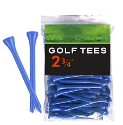 China Professional Wooden Golf Tee 2-3/4 Inch Tee Wooden Pack Of 100 for sale