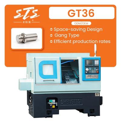 China Building Material Shops Chinese Economic CNC Brand GT36 Price Metal CNC Lathe for sale