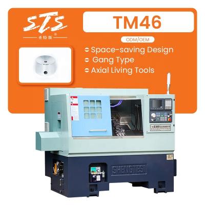 China Building Material Stores Compact Best Price TM46 Tape Type CNC Turning Construction Machine for sale