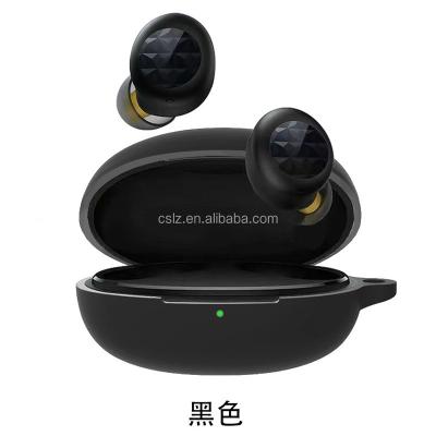 China For Earphone Factory Sale Earphone Accessories Silicone Protective Case For Realme Buds Q Case With Hook for sale