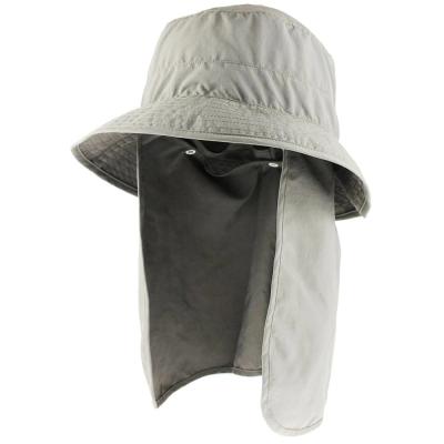 China Summer Detachable Hat Bucket Hat Sunshield Sunshade Sunshade Common Single Fishing Climbing Nylon Outdoor Hat for sale