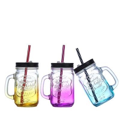 China Aromatherapy Bottles Promotional Wholesale High Quality Heat Resistant Thickened Glass Handle Mug for sale