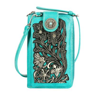 China Low MOQ Ladies Portable Cross - Lightweight Body Bag Phone Leather Bag Cell Phone Bags Fashion Women Purse for sale