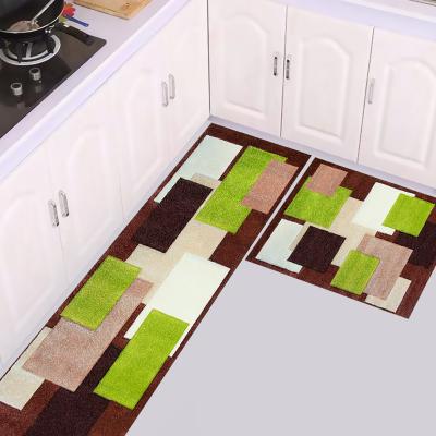 China Fashion Washable Home Anti Slip Washable Kitchen Printed Room Mat Underlay for sale