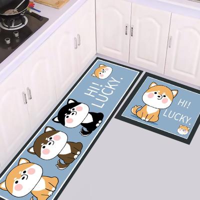 China Kitchen Decoration Washable Home Decoration Polyester Comfortable 100% Super Soft Carpets And Blankets for sale