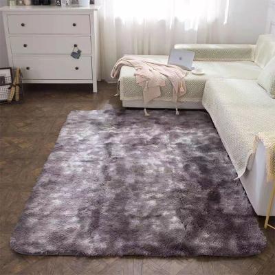 China Europe Style Carpet Modern Simple Non-slip Fluffy Soft Shaggy Carpet Cover Fluffy Blanket for sale