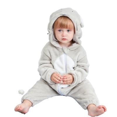 China Lovely soft fashion polyester flannel fleece baby clothes jumpsuit newborn baby rompers clothes set set for sale