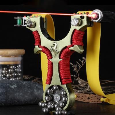 China Super Mechanical Piaoyu Sling Shot Hunting Sling Shooting With Rubber Band And Laser for sale