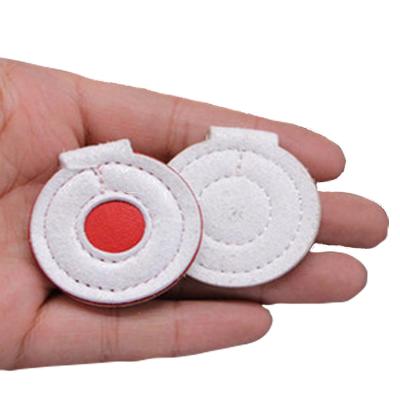 China Wholesale 2cm-7cm Durable Competition Bullseye Bullseye Shooting Slingshot Three-Layer Red White Thickening for sale