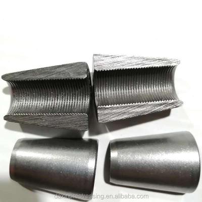 China Modern 12.70mm Post Tension Stressing Wedge Grips For Cast Iron Flat Anchorage for sale